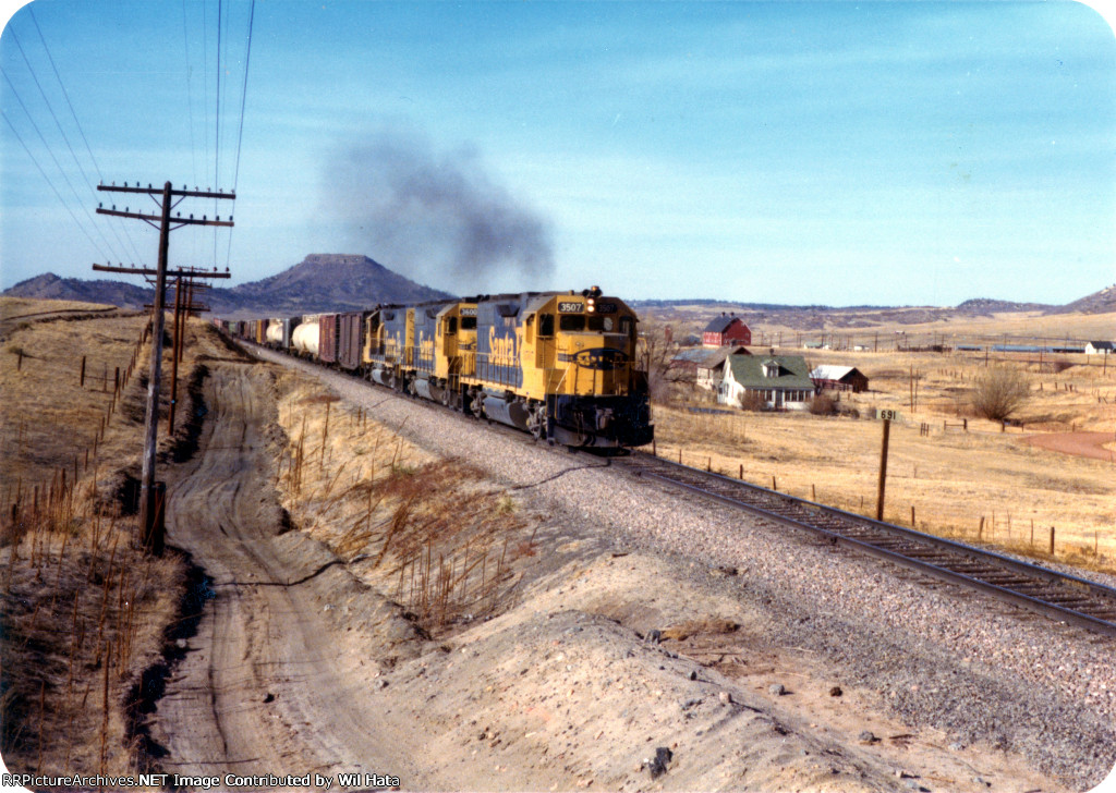 Santa Fe GP38 3507